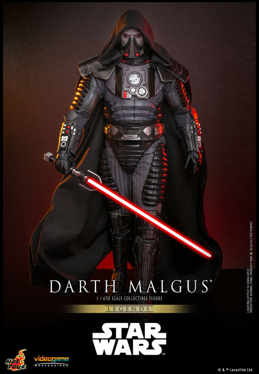 Star Wars - Legends: Darth Malgus, 1/6 Figur von Hot Toys