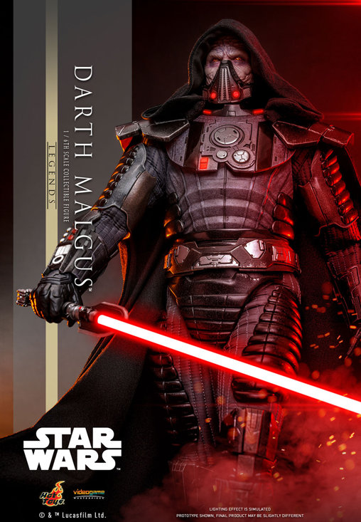 Star Wars - Legends: Darth Malgus, 1/6 Figur von Hot Toys