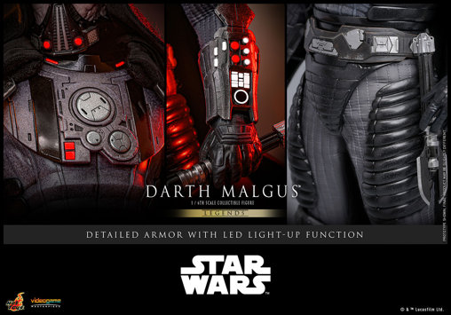 Star Wars - Legends: Darth Malgus, 1/6 Figur von Hot Toys