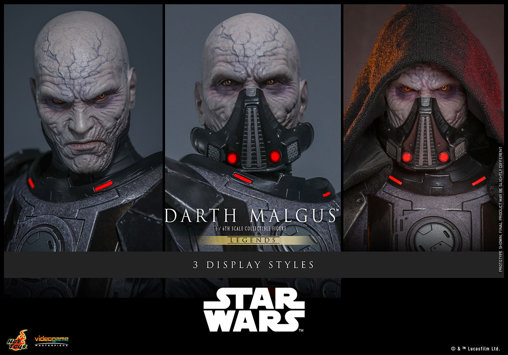 Star Wars - Legends: Darth Malgus, 1/6 Figur von Hot Toys