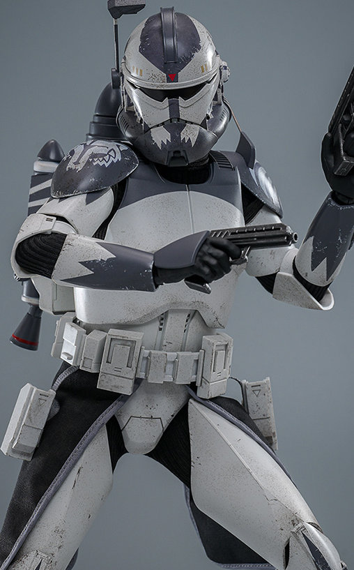 Star Wars - The Clone Wars: Clone Commander Wolffe, 1/6 Figur von Hot Toys
