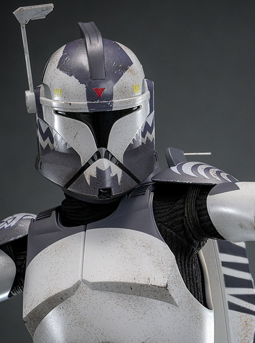 Star Wars - The Clone Wars: Clone Commander Wolffe, 1/6 Figur von Hot Toys
