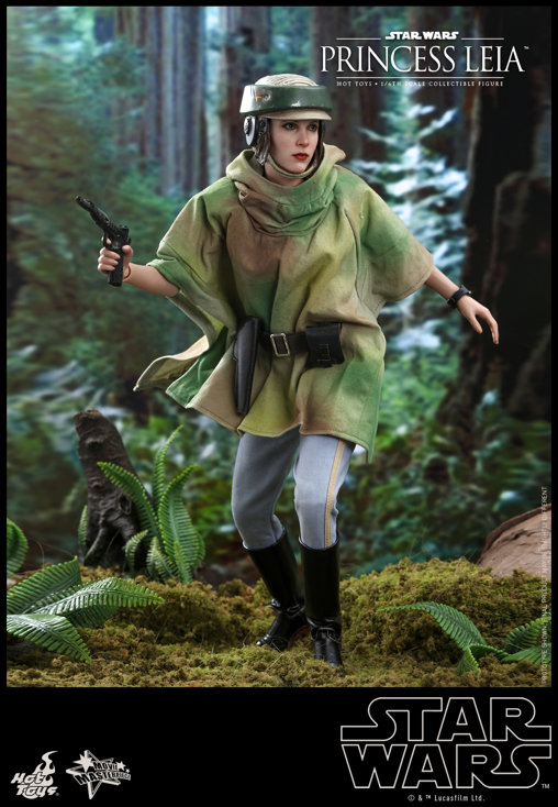 Star Wars - Episode VI - Return of the Jedi: Prinzessin Leia, 1/6 Figur von Hot Toys
