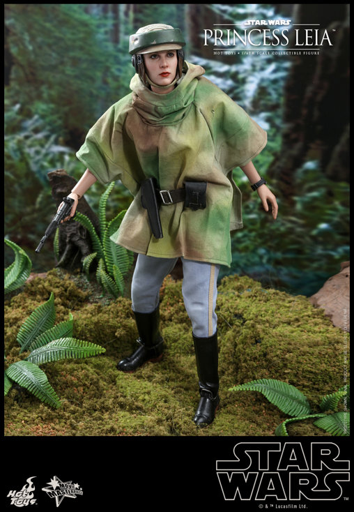 Star Wars - Episode VI - Return of the Jedi: Prinzessin Leia, 1/6 Figur von Hot Toys