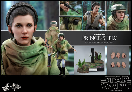 Star Wars - Episode VI - Return of the Jedi: Prinzessin Leia, 1/6 Figur von Hot Toys