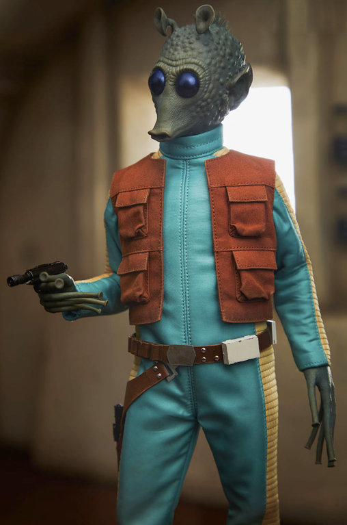 Star Wars - Episode IV - A New Hope: Greedo, 1/6 Figur von Sideshow