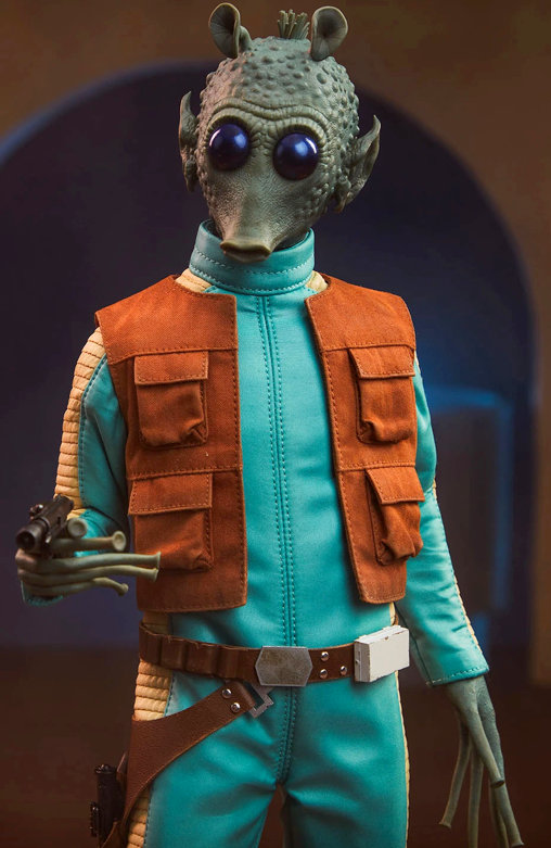 Star Wars - Episode IV - A New Hope: Greedo, 1/6 Figur von Sideshow
