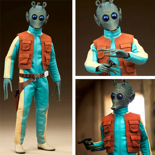 Star Wars - Episode IV - A New Hope: Greedo, 1/6 Figur von Sideshow