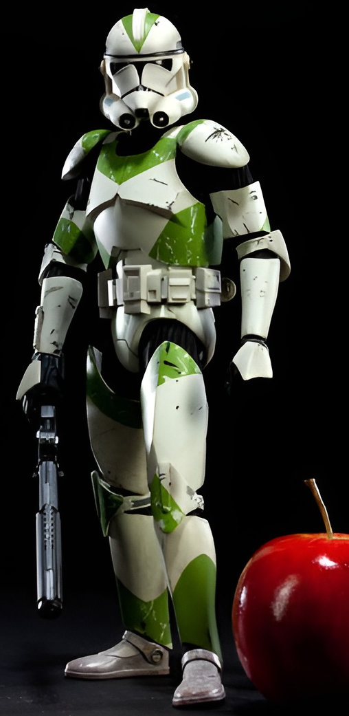 Star Wars - The Clone Wars: 442nd Siege Battalion Clone Trooper, 1/6 Figur von Sideshow