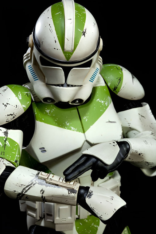 Star Wars - The Clone Wars: 442nd Siege Battalion Clone Trooper, 1/6 Figur von Sideshow