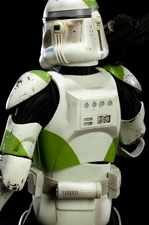 Star Wars - The Clone Wars: 442nd Siege Battalion Clone Trooper, 1/6 Figur von Sideshow