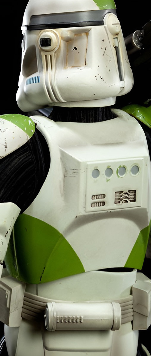 Star Wars - The Clone Wars: 442nd Siege Battalion Clone Trooper, 1/6 Figur von Sideshow