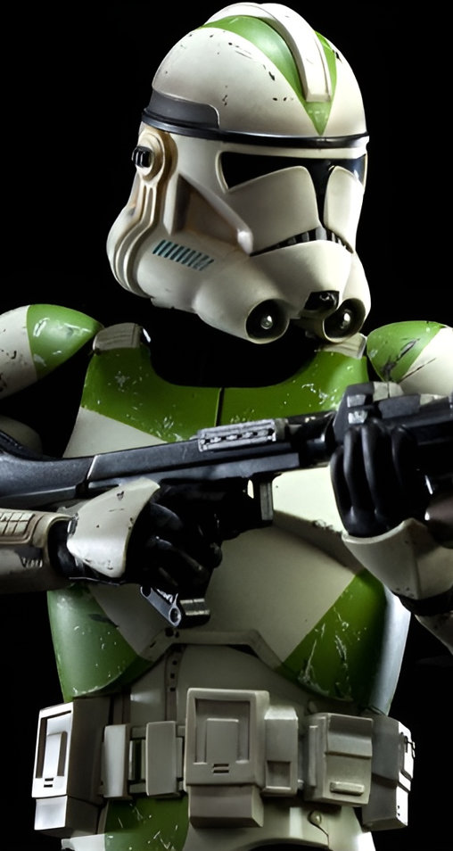 Star Wars - The Clone Wars: 442nd Siege Battalion Clone Trooper, 1/6 Figur von Sideshow