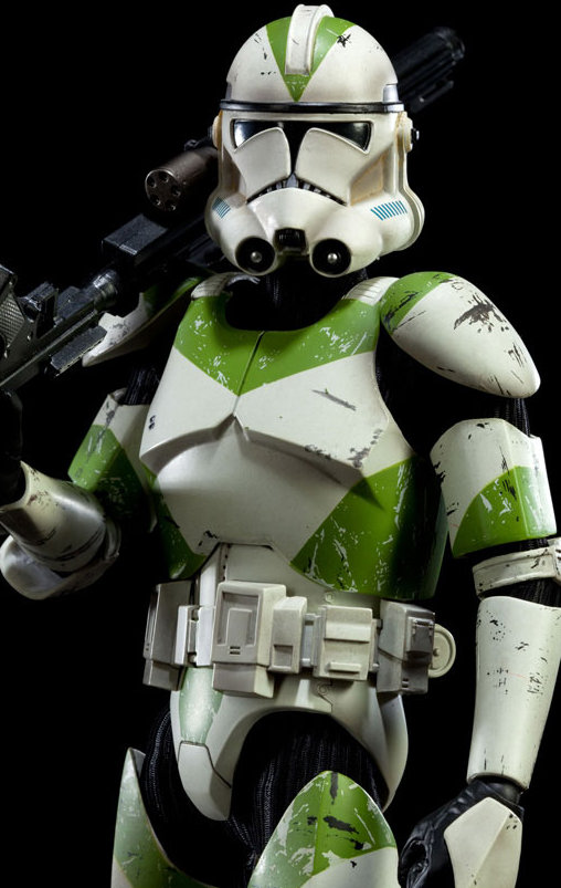 Star Wars - The Clone Wars: 442nd Siege Battalion Clone Trooper, 1/6 Figur von Sideshow