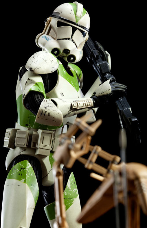 Star Wars - The Clone Wars: 442nd Siege Battalion Clone Trooper, 1/6 Figur von Sideshow