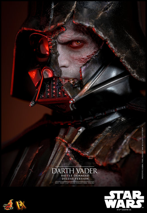 Star Wars: Darth Vader - Battle Damaged - Deluxe, 1/6 Figur von Hot Toys