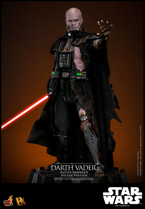 Star Wars: Darth Vader - Battle Damaged - Deluxe, 1/6 Figur von Hot Toys