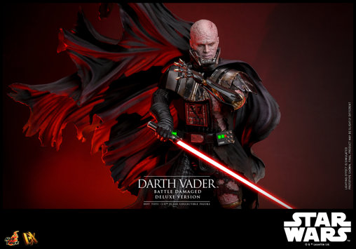 Star Wars: Darth Vader - Battle Damaged - Deluxe, 1/6 Figur von Hot Toys