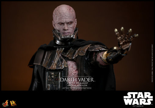 Star Wars: Darth Vader - Battle Damaged - Deluxe, 1/6 Figur von Hot Toys