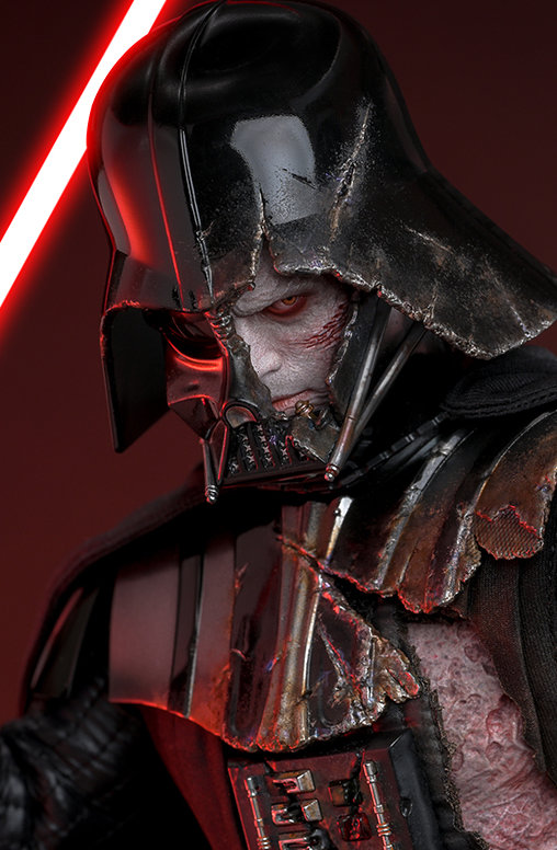 Star Wars: Darth Vader - Battle Damaged - Deluxe, 1/6 Figur von Hot Toys