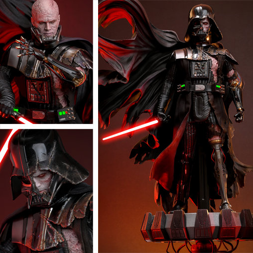 Star Wars: Darth Vader - Battle Damaged - Deluxe, Typ: 1/6 Figur