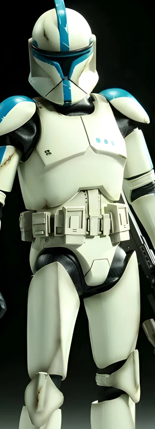 Star Wars - The Clone Wars: Republic Clone Lieutenant - Phase I Armor - Exclusive, 1/6 Figur von Sideshow