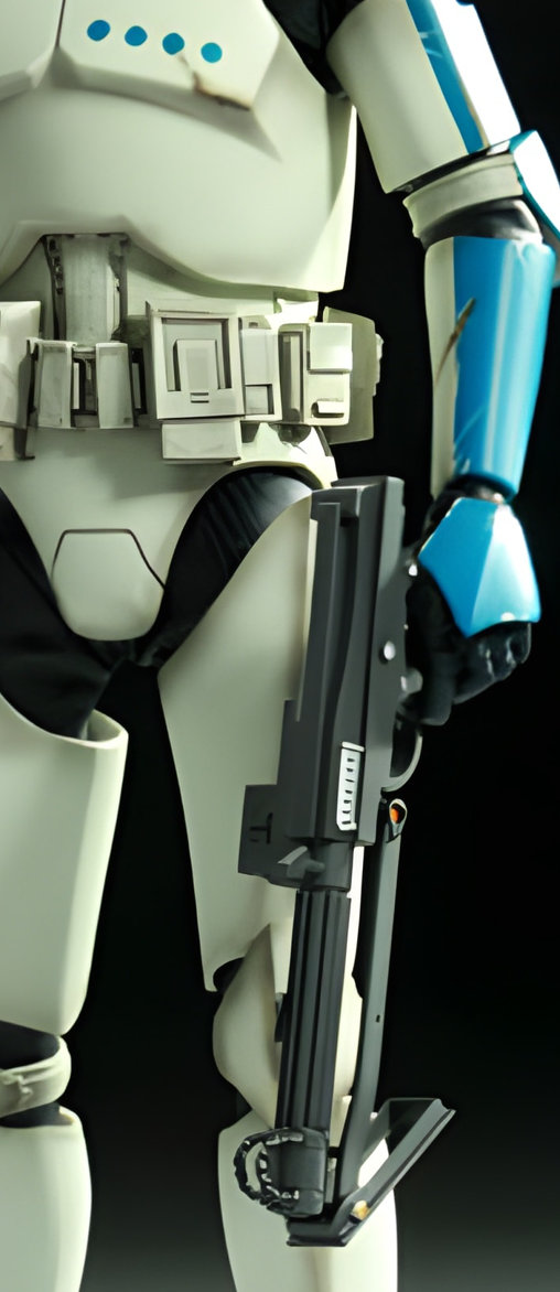 Star Wars - The Clone Wars: Republic Clone Lieutenant - Phase I Armor - Exclusive, 1/6 Figur von Sideshow