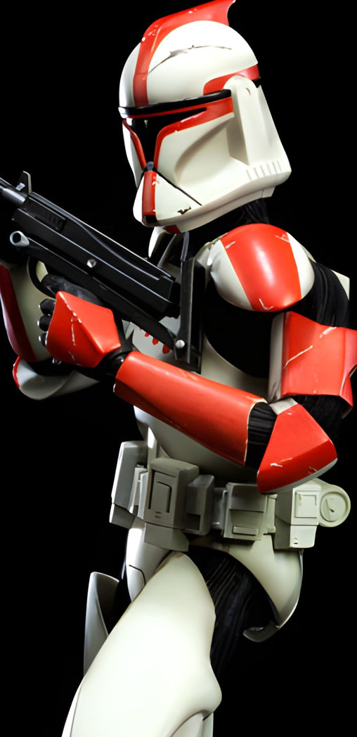 Star Wars - The Clone Wars: Republic Clone Captain - Phase I Armor, 1/6 Figur von Sideshow