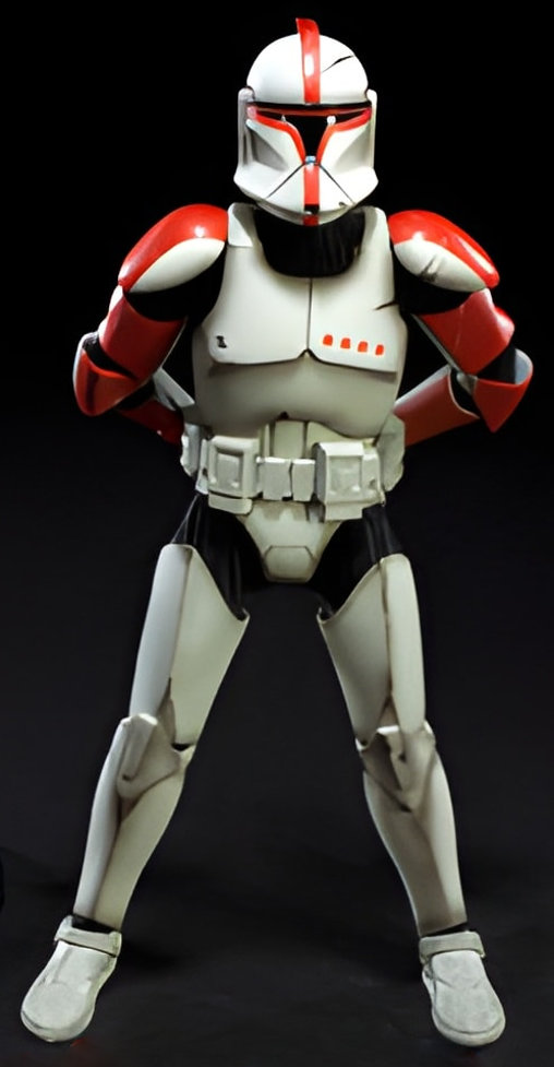 Star Wars - The Clone Wars: Republic Clone Captain - Phase I Armor, 1/6 Figur von Sideshow