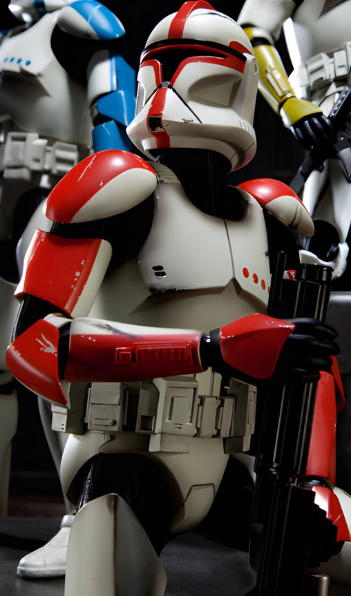Star Wars - The Clone Wars: Republic Clone Captain - Phase I Armor, 1/6 Figur von Sideshow