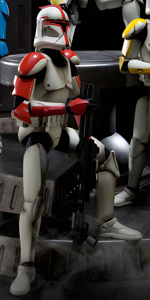 Star Wars - The Clone Wars: Republic Clone Captain - Phase I Armor, 1/6 Figur von Sideshow