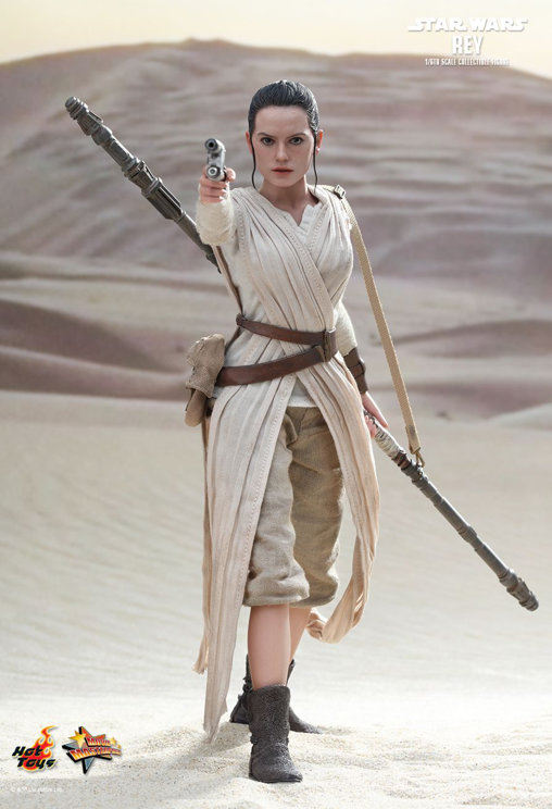 Star Wars - Episode VII - The Force Awakens: Rey, 1/6 Figur von Hot Toys