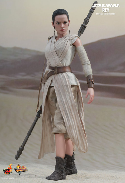 Star Wars - Episode VII - The Force Awakens: Rey, 1/6 Figur von Hot Toys