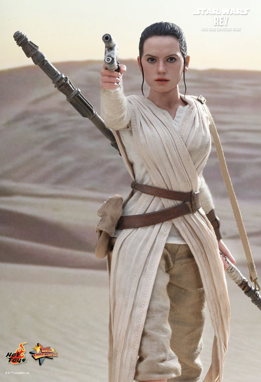Star Wars - Episode VII - The Force Awakens: Rey, 1/6 Figur von Hot Toys