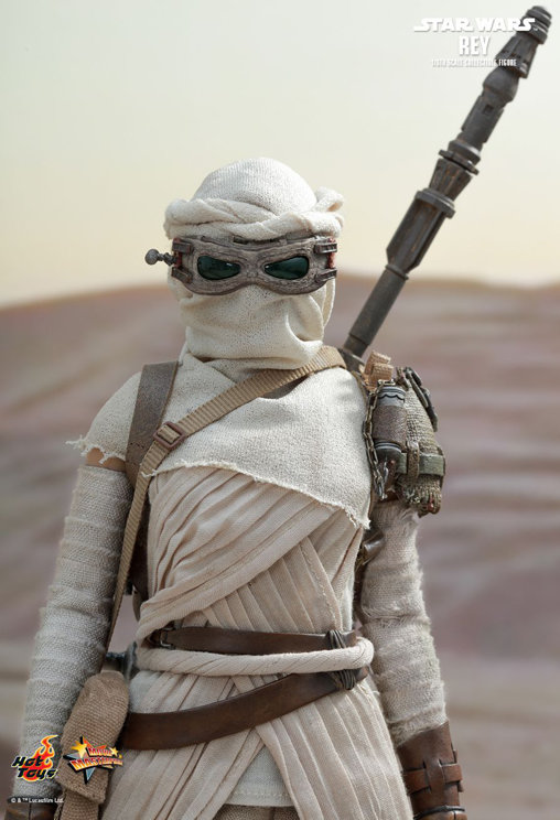 Star Wars - Episode VII - The Force Awakens: Rey, 1/6 Figur von Hot Toys