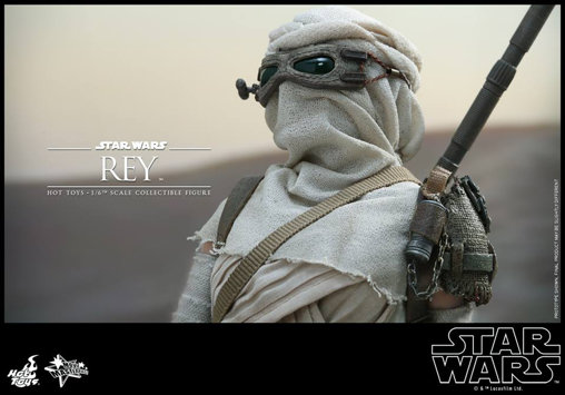 Star Wars - Episode VII - The Force Awakens: Rey, 1/6 Figur von Hot Toys