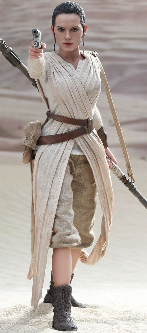 Star Wars - Episode VII - The Force Awakens: Rey, 1/6 Figur von Hot Toys