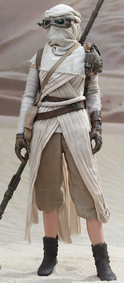 Star Wars - Episode VII - The Force Awakens: Rey, 1/6 Figur von Hot Toys