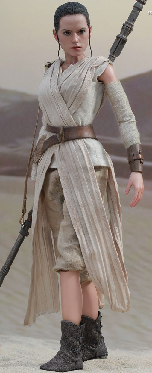 Star Wars - Episode VII - The Force Awakens: Rey, 1/6 Figur von Hot Toys