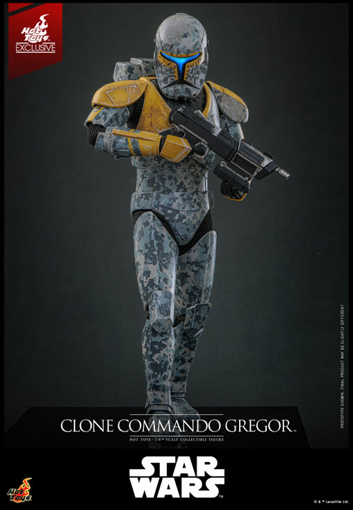 Star Wars - The Clone Wars: Clone Commando Gregor - Exclusive, 1/6 Figur von Hot Toys