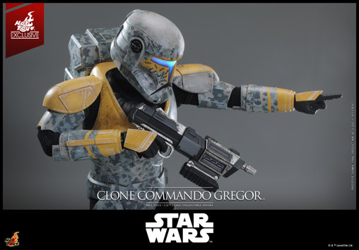 Star Wars - The Clone Wars: Clone Commando Gregor - Exclusive, 1/6 Figur von Hot Toys