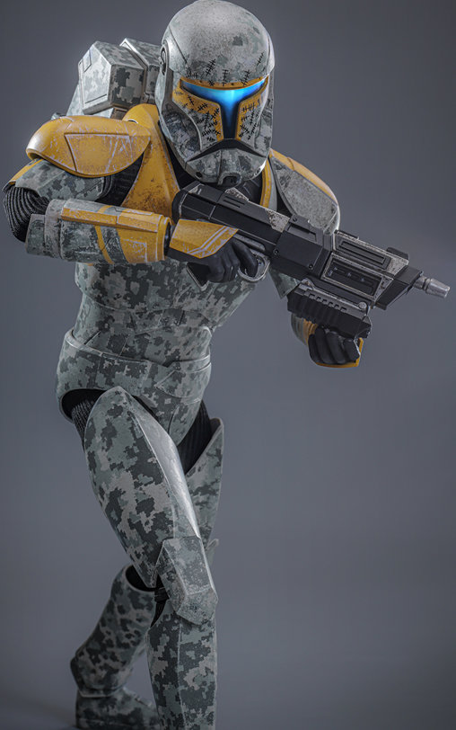 Star Wars - The Clone Wars: Clone Commando Gregor - Exclusive, 1/6 Figur von Hot Toys