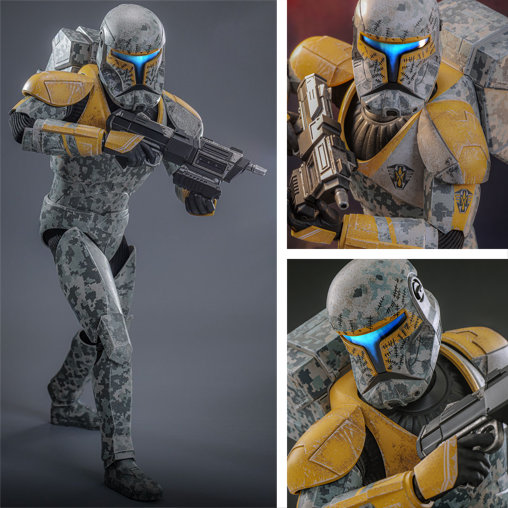 Star Wars - The Clone Wars: Clone Commando Gregor - Exclusive, 1/6 Figur von Hot Toys