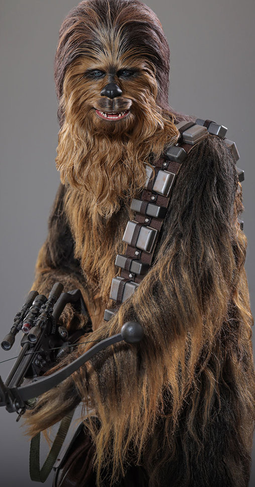 Star Wars - Episode V - The Empire Strikes Back: Chewbacca with disassembled C-3PO, 1/6 Figur von Hot Toys