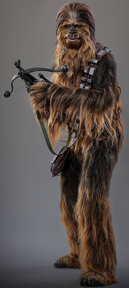 Star Wars - Episode V - The Empire Strikes Back: Chewbacca with disassembled C-3PO, 1/6 Figur von Hot Toys