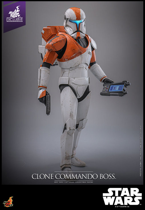 Star Wars - The Clone Wars: Clone Commando Boss, 1/6 Figur von Hot Toys
