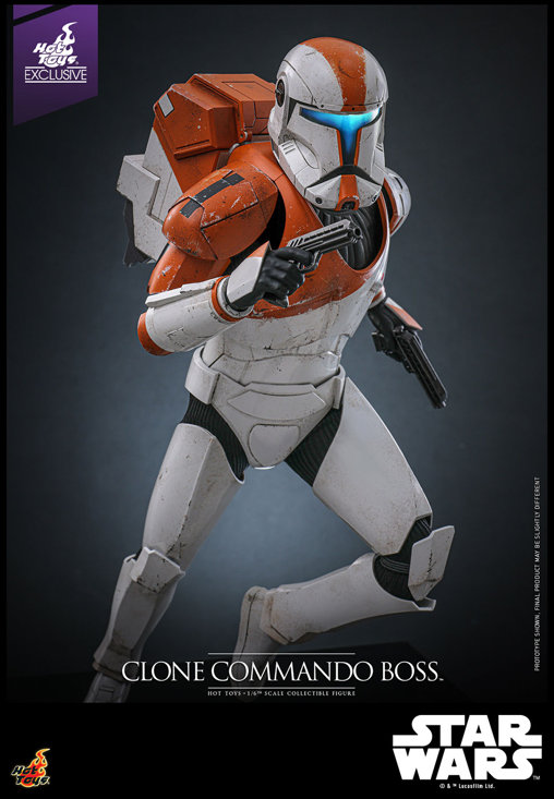 Star Wars - The Clone Wars: Clone Commando Boss, 1/6 Figur von Hot Toys