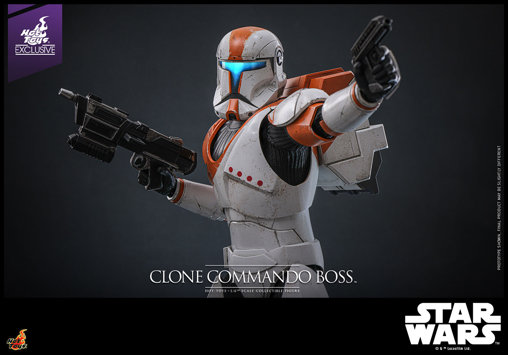Star Wars - The Clone Wars: Clone Commando Boss, 1/6 Figur von Hot Toys
