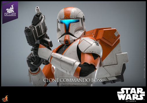 Star Wars - The Clone Wars: Clone Commando Boss, 1/6 Figur von Hot Toys