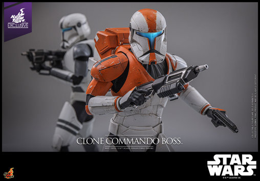 Star Wars - The Clone Wars: Clone Commando Boss, 1/6 Figur von Hot Toys